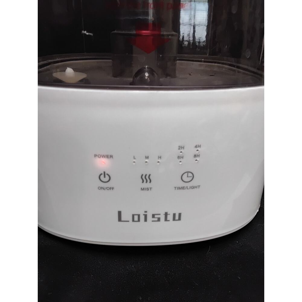 LoiStu Humidifier portable Automatic shut off in white electric model LS-2020